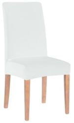 Springos Husa scaun dining/bucatarie, din spandex, culoare alb (HA0006)