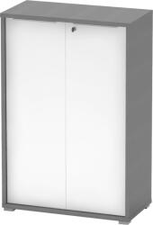 Mobikon Dulap 2 usi pal grafit alb Rioma 75x38x112.2 cm (0000281228) Garderoba