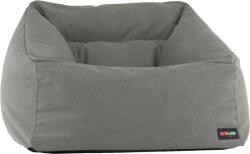 Mobikon Fotoliu tip sac, material textil gri, Urason, 80x80x80 cm (0000258199)