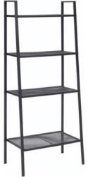 Mobikon Raft 4 polite din metal negru Aldea 60x35x148 cm (0000272011)