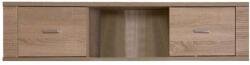 Mobikon Dulap suspendabil 2 usi pal stejar sonoma Grand 140x30x25 cm (0000062671) Garderoba