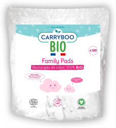 Carryboo Dischete din bumbac BIO dreptunghiulare(pachet familial) Carryboo
