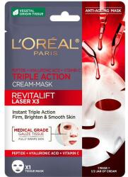 L'Oréal Mască anti-îmbătrânire pentru față, cu triplă acțiune - L'Oreal Revitalift Laser X3 Cream-Mask 28 g