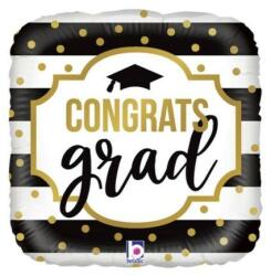  Ballagási lufi 18" 46cm Congrats grad (LUFI547719)