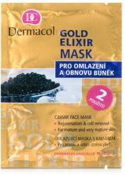 Dermacol Mască cu caviar pentru față - Dermacol Gold Elixir Caviar Face Mask 2 x 8 g