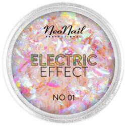 NeoNail Professional Glitter pentru unghii - NeoNail Professional Electric Effect Flakes 01