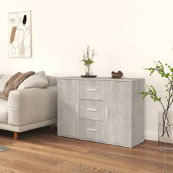 vidaXL Servantă, gri beton, 91x29, 5x65 cm, lemn prelucrat (823346) Comoda