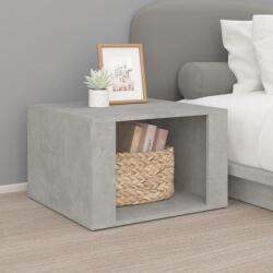 vidaXL Noptieră, gri beton, 57x55x36 cm, lemn compozit (816556)