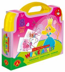 Alexander Toys Set 8 sabloane Invatam sa coasem, Girls @ Alexander Games (AXG-1368) - babyneeds