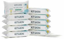 Kit and Kin Servetele Umede Biodegradabile Kit&Kin 600 buc (KKBABYWIPESCASE) - babyneeds