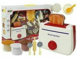 LeanToys Set tacamuri si ustensile de bucatarie pentru copii, cu prajitor de paine, LeanToys, 7836 (105001)