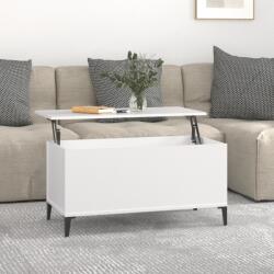 vidaXL Măsuță de cafea, alb, 90x44, 5x45 cm, lemn compozit (819588) Masa de cafea