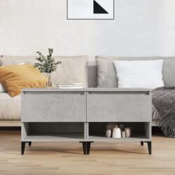 vidaXL Mese laterale, 2 buc. , gri beton, 50x46x50 cm, lemn compozit (819557)