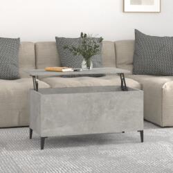 vidaXL Măsuță de cafea, gri beton, 90x44, 5x45 cm, lemn compozit (819592) Masa de cafea