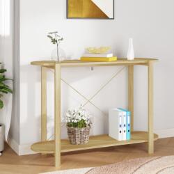 vidaXL Măsuță consolă, 110x38x75 cm, lemn prelucrat (345692)