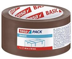 tesa Basic 58571 50mmx66 m barna csomagzáró szalag (58571-00000-01) - bestbyte