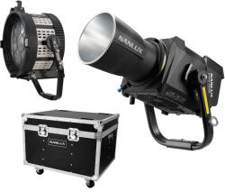 NANLUX Evoke 1200B LED Bi-Color Spot Light Kit with Fresnel Lens and Flight Case 1200B-FL-YK-KIT (EVOKE-1200B-FL-YK-KIT)