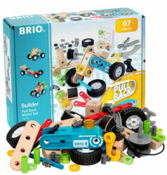BRIO 34595 Építőkockák Brio Builder pull-back rendszer