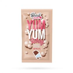 BeastPink Mostră Yum Yum Whey 400 x 30g ciocolată albă și cocos