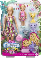 Mattel Barbie si Chelsea the Lost Birthday set joaca cu animale GTM82