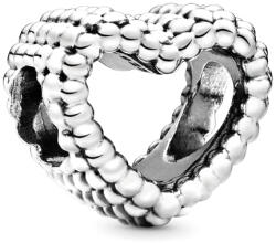 Pandora Moments Gyöngyös szív ezüst charm - 797516 (797516)