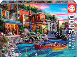 Educa - Puzzle Sunset in Como / Italy 3000 - 3 000 piese