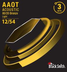 BlackSmith AAOT Acoustic Bronze, Light 12-54 húr - 3 szett - BS-AABR-1254-3P