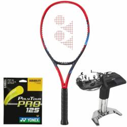 YONEX Rachetă tenis "Yonex VCORE 100 (300 g) SCARLET + racordaje + servicii racordare