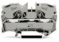 WAGO Átmenő sorkapocs TS35 1-szintes 57A 2.5-10mm2 szürke rugószorításos rugószorításos WAGO - 2010-1201 (2010-1201)