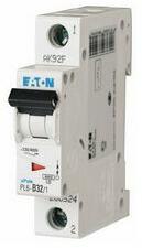 Eaton Kismegszakító 1P 32A C-jelleg 230V AC 6kA/60898 PL6-C32/1 EATON - 286536 (286536)