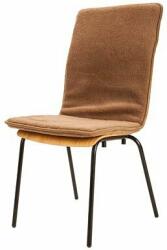 Vlnka Pernă pentru scaun cu spătar din lână de oaie 50x100 Maro (18-00006-6)