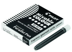 Pilot Töltőtoll tintapatron Pilot Parallel Pen 6 db/doboz, fekete (IC-P3-S6-B) - bestoffice