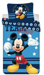  Disney Mickey Team ágyneműhuzat 140×200cm, 70×90 cm (JFK960660) - kidsfashion