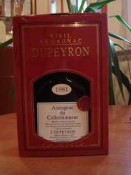 Dupeyron Armagnac Dupeyron Millesime 1981 0.7 L 40%