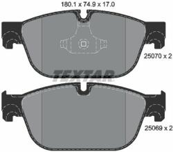TEXTAR set placute frana, frana disc TEXTAR Q+ 2507001 (2507001)
