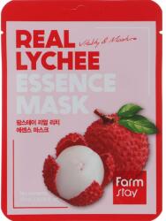 FarmStay Mască de țesătură cu extract de litchi - FarmStay Real Lychee Essence Mask 23 ml Masca de fata