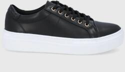 VAGABOND bőr cipő Zoe Platform fekete, - fekete Női 39