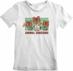 Nintendo Animal Crossing Ing Nook Family Unisex White 9-11 év