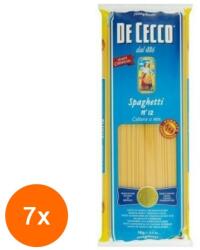 De Cecco Set 7 x Paste Spaghetti De Cecco, 1 kg