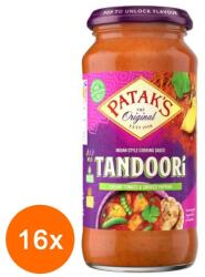 Patak's Set 16 x Sos Tandoory Curry Patak`s, 450 g