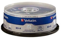 Verbatim M-DISC BD-R 4x 25 GB Blu-ray blanks (4 times, 25 pieces) (98909) - pcone