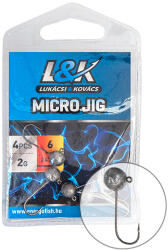 L&K micro jig 2412 fej 6 3g (59102-163)