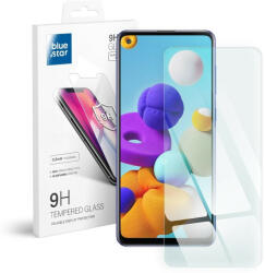 Blue Star Samsung Galaxy A21s üvegfólia, tempered glass, előlapi, edzett, Bluestar