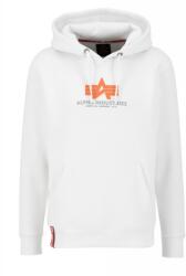 Alpha Industries Basic Hoody Rubber - white