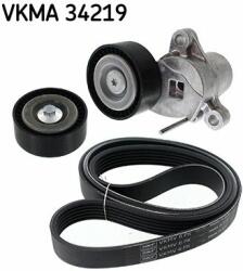 SKF Set curea transmisie cu caneluri SKF VKMA 34219 (VKMA 34219) - automobilus