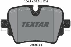 TEXTAR set placute frana, frana disc TEXTAR 2558501 - automobilus