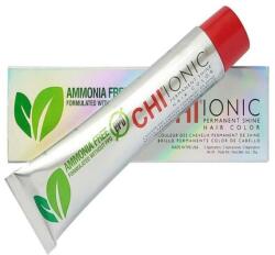 CHI Vopsea de păr, fără amoniac - Chi Ionic Permanent Shine Hair Color 7RV - Extra Light Red Violet