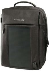  Crossio SolarBag Snappy 20l hátizsák, fekete, napelemmel (CRO-SB-SNAPPY)