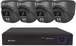 Securia Pro kamerarendszer NVR4CHV4S-B DOME smart, fekete Felvétel: 8 TB merevlemez