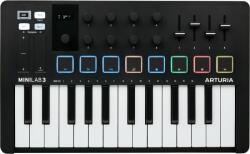 Arturia MiniLab 3 MIDI mesterbillentyűzet Black (MINILAB-3-BK)